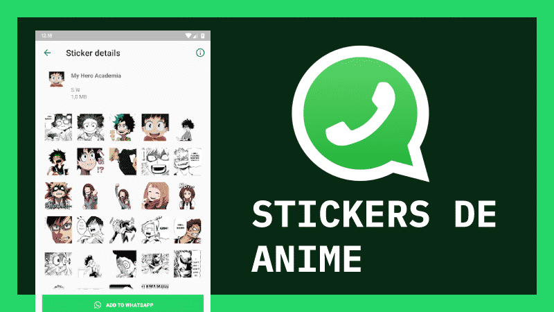 Stickers para whatsapp anime
