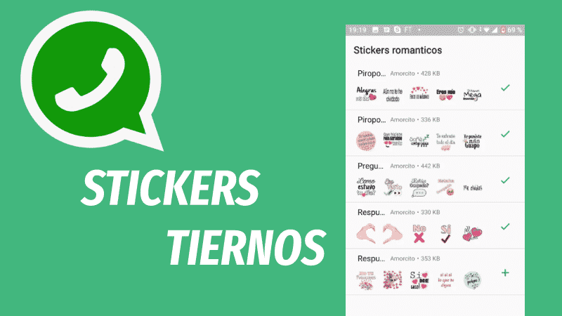 Stickers para whatsapp tiernos: Cariñosos | Amorosos