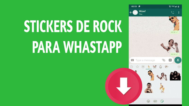 descargar stickers para whatsapp de rock