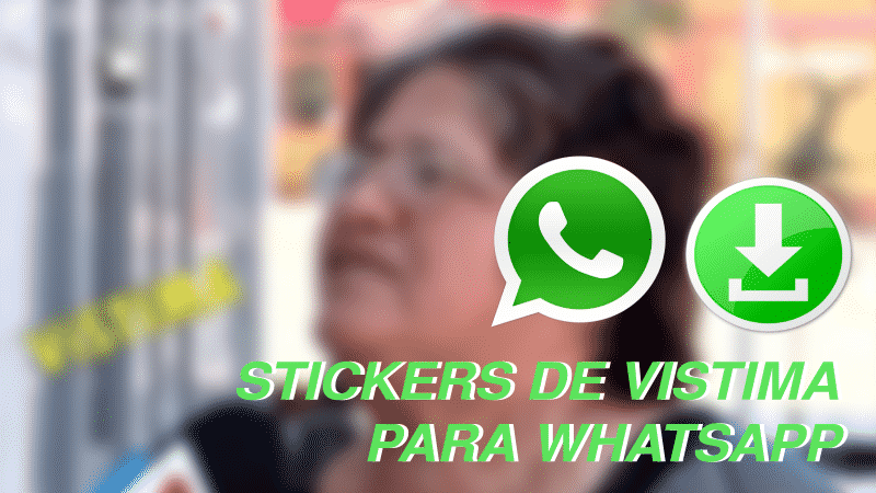 descargar stickers para whatsapp vistima victima