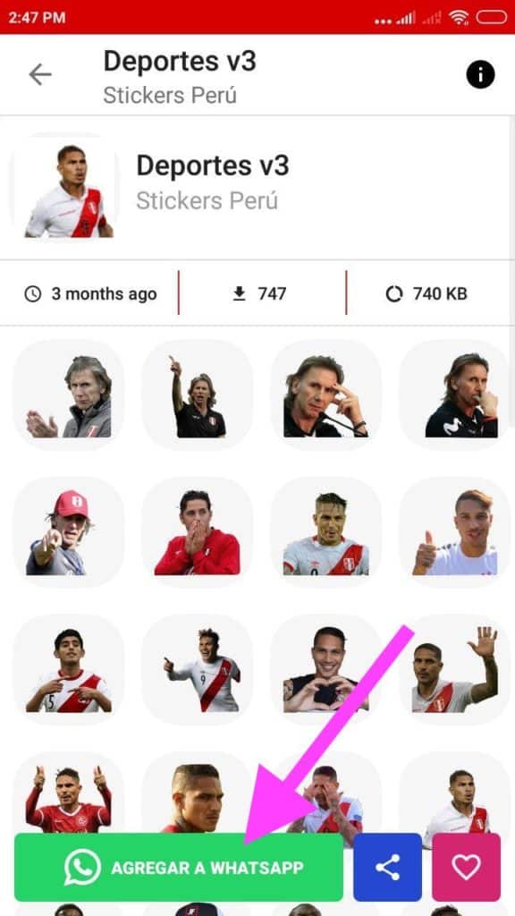 Stickers de Ricardo Gareca