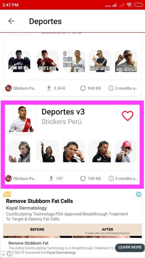 Stickers de Ricardo Gareca para Whatsapp