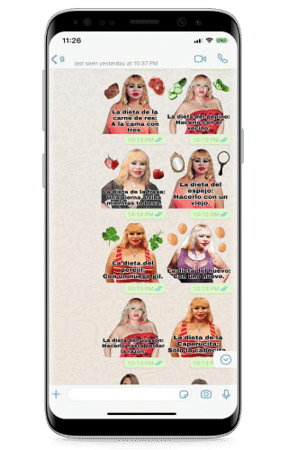 descargar stickers susy dias