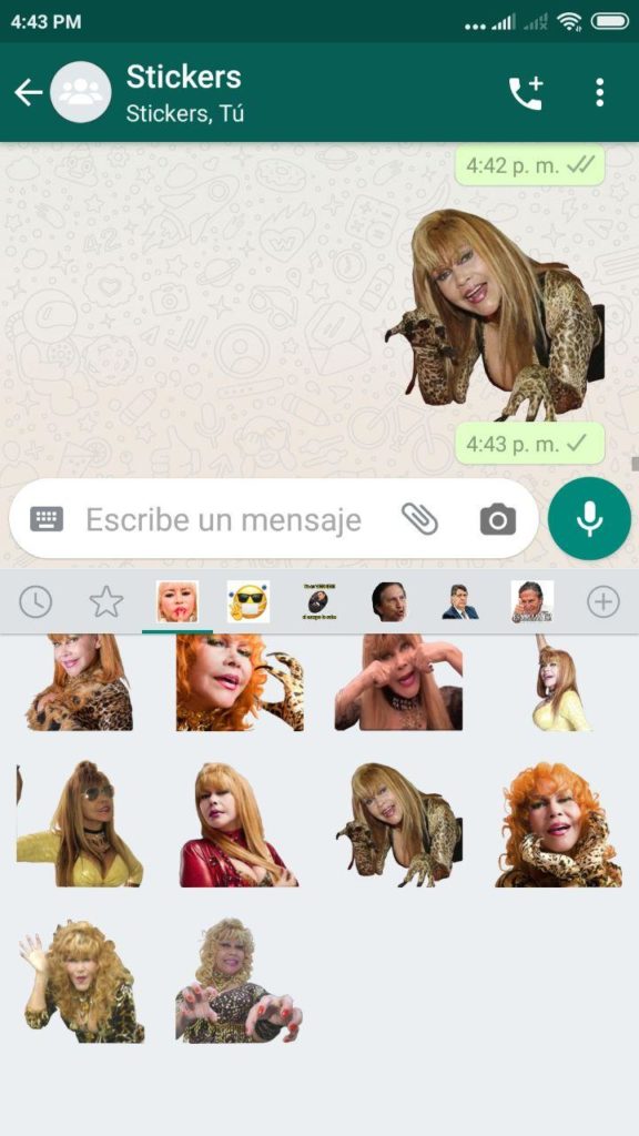 memes Stickers de Tigresa del oriente para Whatsapp