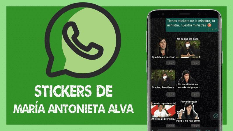 Líbero WhatsApp Stickers María Antonieta Alva Sticker